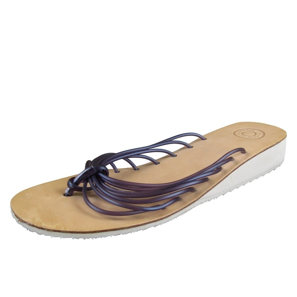 Gap Women Flip Flop Purple Synthetic Sz 8 Medium Gently Used 2025